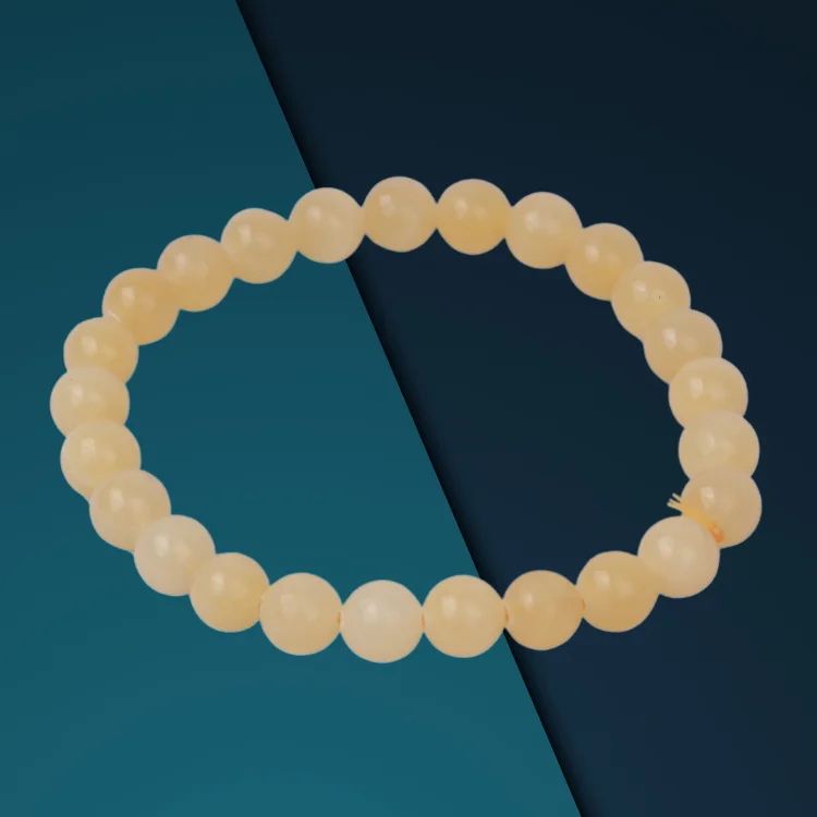 Natural Yellow Calcite Bracelet